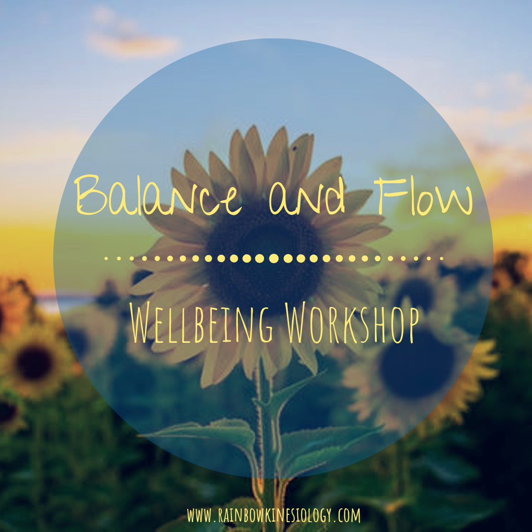 balance and flow well-being workshop